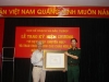 Hội Khuyến học Hà Nội trao Kỷ niệm chương của Trung ương Hội cho Thiếu tướng-Cục Trưởng Cục Kế hoạch đầu tư Bộ Quốc phòng