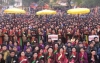 Thứ Bẩy, 04/02/2012 - 15:36 Bắc Ninh: 3.500 liền anh, liền chị lập “dàn đồng ca khổng lồ” tại Hội Lim