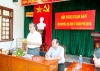 Đ/c Nguyễn Đình Tích và Đ/c Lê Văn Quang điều hành hội nghị