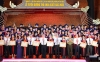 Các đại biểu Trung ương và thành phố Hà Nội chúc mừng 96 thủ khoa xuất sắc