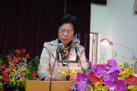 Hoàng Ngọc Diệp - Chủ tịch Hội khuyến học phường Yên Hoà