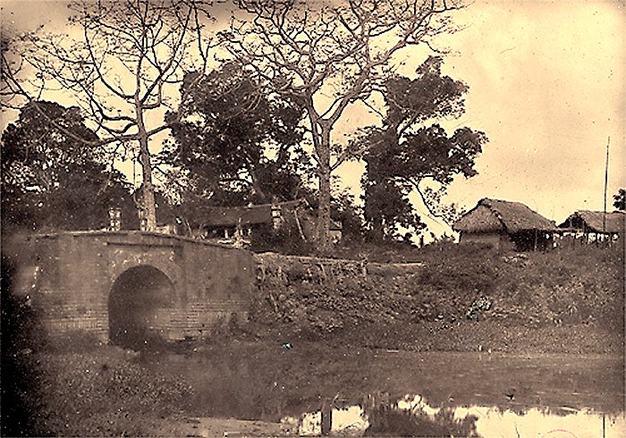 Cầu Giấy khoảng năm 1884 - 1885