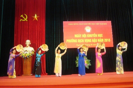NGÀY HỘI KHUYẾN HỌC PHƯỜNG DỊCH VỌNG, QUẬN CẦU GIẦY, HÀ NỘI