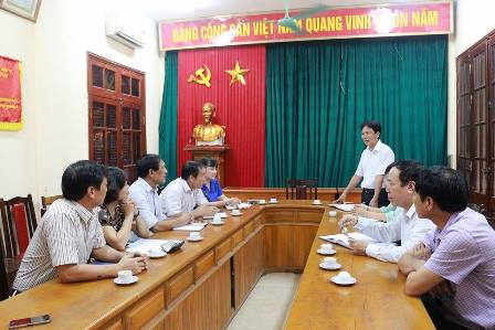 Toàn cảnh buổi làm việc