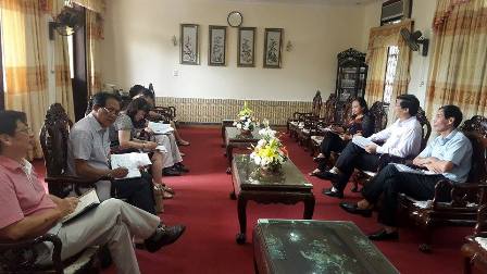 TOÀN CẢNH BUỔI LÀM VIỆC