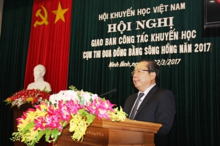 Ông Nguyễn Ngọc Thạch phát biểu tại hội nghị