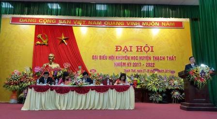 Đại hội HKH huyện Thạch Thất 2017-2022