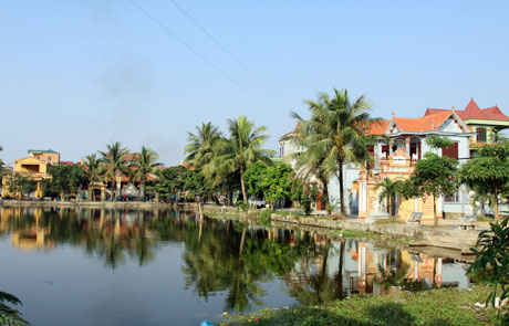 Nông thôn mới ở xã Nhị Khê huyện Thường Tín