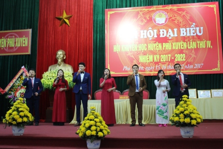 HỘI KHUYẾN HỌC HUYỆN PHÚ XUYÊN TỔ CHỨC ĐẠI HỘI LẦN THỨ IV, NHIỆM KỲ 2017-2022