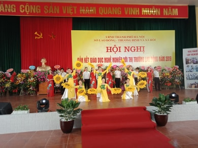 HỘI NGHỊ GẮN KẾT GIÁO DỤC NGHỀ NGHIỆP VỚI THỊ TRƯỜNG LAO ĐỘNG NĂM 2019