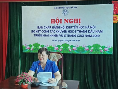 HỘI NGHỊ BAN CHẤP HÀNH HỘI KHUYẾN HỌC HÀ NỘI