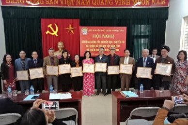 HỘI KHUYẾN HỌC QUẬN THANH XUÂN TỔ CHỨC HỘI NGHỊ TỔNG KẾT CÔNG TÁC NĂM 2019 TRIỂN KHAI NHIỆM VỤ NĂM 2020