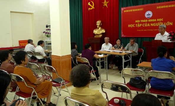 HỘI THẢO KHOA HỌC HỌC TẬP CỦA NGƯỜI LỚN