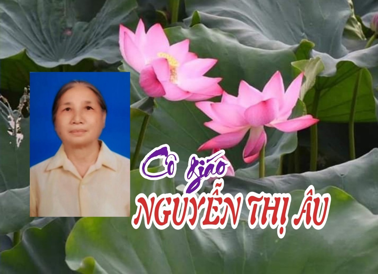 Cô giáo NGUYỄN THỊ ÂU