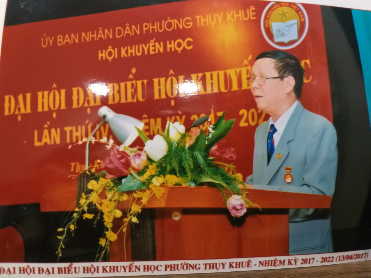 Ông Nguyễn Văn Bộc - Chủ tịch HKH phường Thụy Khuê, quận Tây Hồ