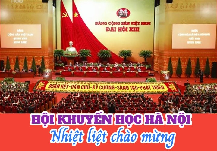 HỘI KHUYẾN HỌC HA NỘI CHÀO MỪNG ĐẠI HỘI ĐẢNG LẦN THỨ XIII