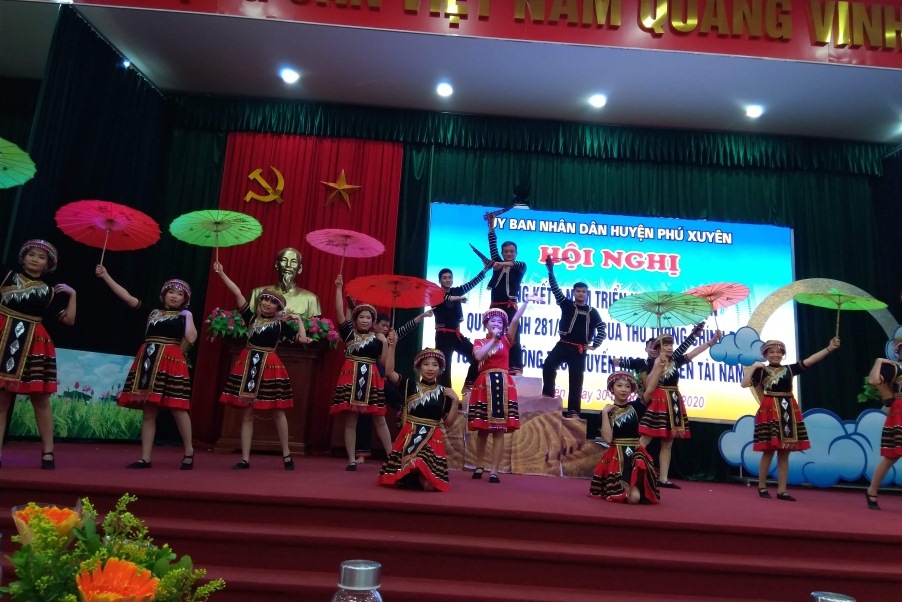 Các tiết mục văn nghệ chào mừng Hội nghị