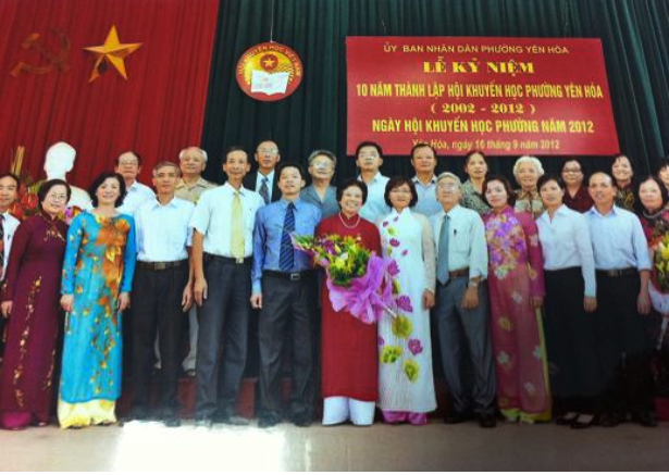 Kỷ niệm 10 năm (2002-2012) thành lập Hội khuyến học phường Yên Hòa