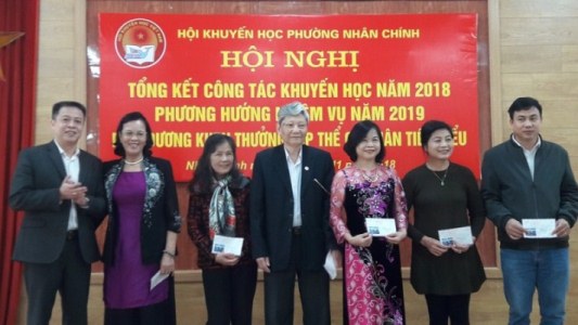 DÂN VẬN KHÉO, VẬN ĐỘNG NGƯỜI LỚN HỌC TẬP THƯỜNG XUYÊN, HỌC TẬP SUỐT ĐỜI Ở PHƯỜNG NHÂN CHÍNH