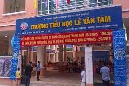 Trường tiểu học Lê Văn Tám quận Hai Bà Trưng, Hà Nội