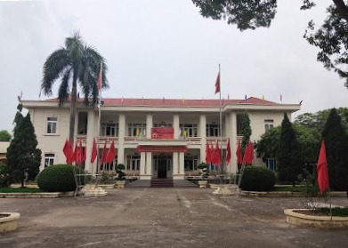 Trụ sở UBND xã Thanh Lâm, huyện Mê linh, Hà Nội