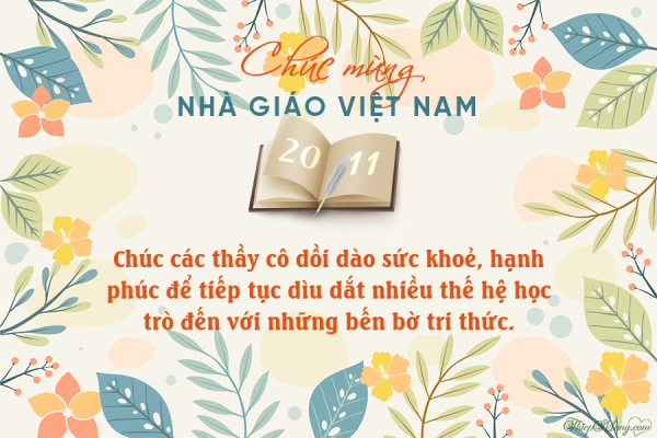 CHÚC MỪNG ANH VÀ CON NHÂN NGÀY 20-11