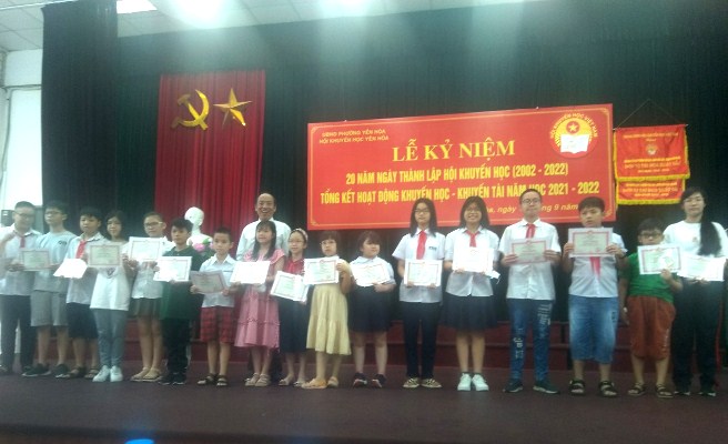 HỘI KHUYẾN HỌC PHƯỜNG YÊN HOÀ, 20 NĂM THÀNH LẬP VÀ PHÁT TRIỂN