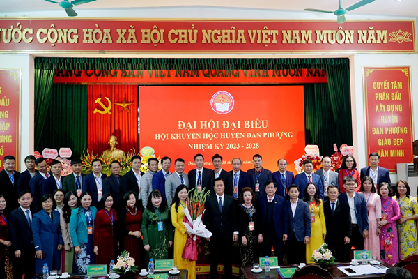 Ban chấp hành HKH huyện Đan Phượng nhiệm kỳ 2023-2028 ra mắt