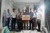 ỦY BAN MẶT TRẬN TỔ QUỐC VIỆT NAM XÃ THIÊN LỘC TRAO KINH PHÍ XÂY NHÀ CHO HỘ CẬN NGHÈO